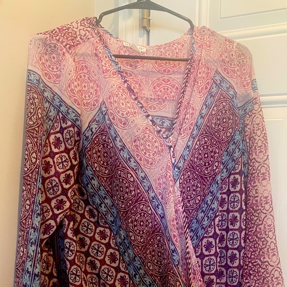 Pink blouse